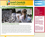  Collège Saint Charles - design création et développemenent du template Joomla  1.5.