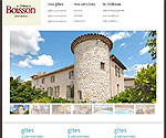 Template Joomla 2.5 responsive : Gîtes au Château de boisson