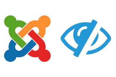 cacher des liens de menu dans Joomla