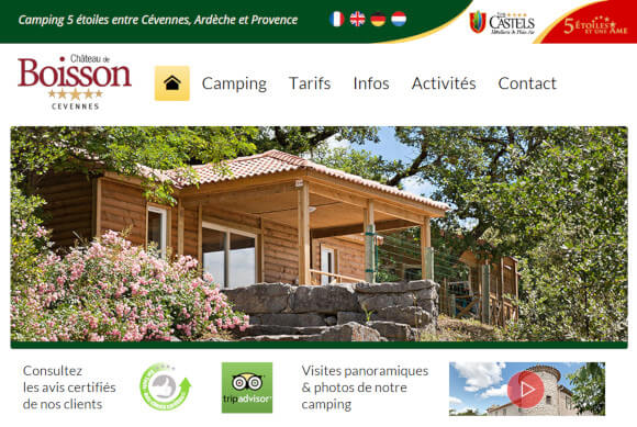 Château de Boissson : Migration, ergonomie & nouveau design 