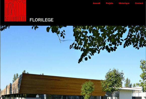 Hervé Graille - Design & ergonomie du site