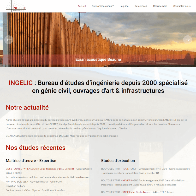 migration & design du site