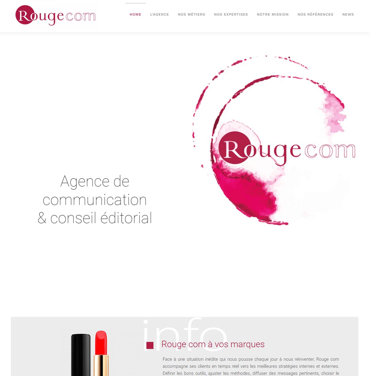 rouge com maintenance Joomla